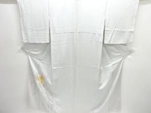菊牡丹梅模様刺繍訪問着